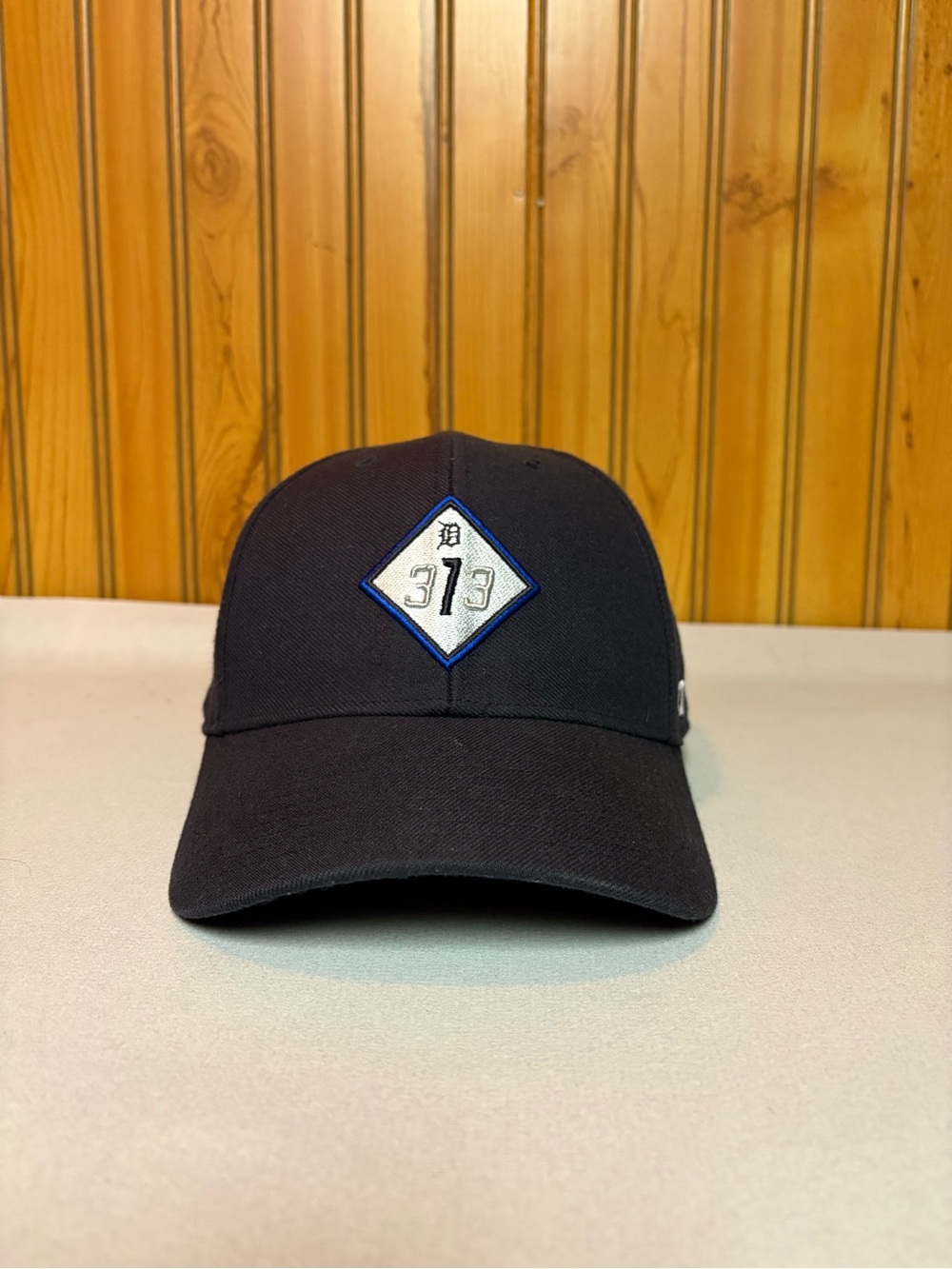 Men's Black Baseball  Detroit 313